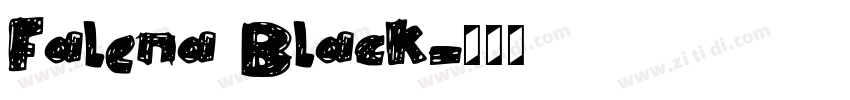 Falena Black字体转换 Falena Black字体转换